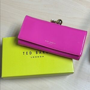Ted Baker Fuchsia Wallet